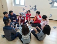  주간보호실 프로그램 진행