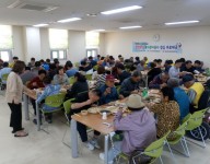 태영전자 후원 추석맞이 점심 무료제공